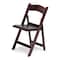 Atlas Commercial Products TitanPRO Mahogany Resin Folding Chair RFC6MHG - alternate 1